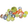 Kim'Play' - 20 Biglie Cyclone 16 Mm + 1 Biglie di Vetro 25 Mm
