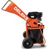 Deleks Biotrituratore a scoppio professionale con motore Loncin 6.5 cv