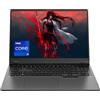 KingnovyPC RTX 3060 6G Gaming Laptop i9 12th Gen 12900H 14 core, 20 fili Notebook 16Inch 2.5K ad alta definizione Risoluzione Windows 11 144Hz Refresh Rate Computer Portatile WiFi6 BT5.2