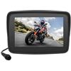DRATSZTECH Moto CarPlay GPS Navigatore 5 pollici senza fili CarPlay e Android Auto Moto navigazione Touch Screen Navigatore moto portatile doppio Bluetooth IPX7 impermeabile