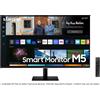 Samsung Monitor Smart LED 32 Risoluzione Full HD con Piattaforma Smart TV e casse Integrate colore Nero - LS32BM500EUXEN