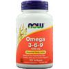 NOW Foods Omega 3-6-9 100 capsule molli