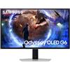 Samsung Odyssey OLED G60SD Monitor Gaming S27DG600SU, 27'', risoluzione 2560x1440 (QHD), 16:9, HDR10+, OLED, 360Hz, 0,03ms (GtG), FreeSync Premium Pro, HDMI, USB, DP, HAS, Pivot