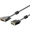 Akyga AK-AV-03 - Cavo convertitore VGA DVI 24+5 Pin per PC Video, 1,8 m