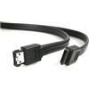 StarTech.com 6 Ft Shielded External eSATA to SATA Cable M/M Nero