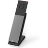 Snom HD3 Telefono Cordless Casa per Settore Ospitalità - Ricevitore DECT con Base di Ricarica, Alloggiamento Antibatterico, LED di Notifica e Funzioni Avanzate - Espandibile fino a 5 Postazioni