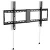 goobay Supporto TV Parete Fisso 43-100 Pollici Ultra-Piatto 29 mm VESA 600x400 Fino a 70 kg - Basic FIXED XL - 49742