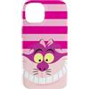 Disney Alice nel Paese delle Meraviglie Stregatto Rosa Strisce Custodia per iPhone 14