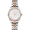 VICTORIA HYDE Orologio da Donna Two-Tone Con Cinturino in Acciaio Inox, Bracciale Alla Moda Oro e Argento, Quadrante Bianco
