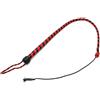 Kiotos Leather Whip Black & Red 90cm