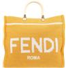 Fendi Pre-Owned - Borsa tote Sunshine two-way 2020 - Donna - tela - Taglia unica - Giallo
