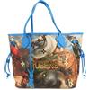 Louis Vuitton Pre-Owned - Borsa tote Masters Collection Rubens Neverfull MM x Jeff Koons 2017 - Donna - pelle/tela - Taglia unica - Blu