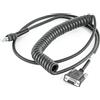 Zebra - Cavo RS232, 2,8m a spirale, Nixdorf Beetle, 5V Direct Power