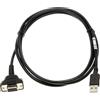Zebra - Cavo USB Assembly: 9-Pin Femmina, 1,80m