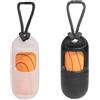 Zee.Dog Porta Sacchetti Igienici per Cani Poop Bag 2.0 +1 Roll 10 x 4 cm, nero