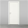 COOPLEGNO Porta tamburata battente Refine bianco L 90 x H 210 cm reversibile