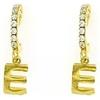 AB-GLOBAL Srl Orecchini Lettera E Oro Linea ABC MyLovly