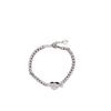 AB-GLOBAL Srl Bracciale Lettera I Catena Argento Linea ABC MyLovly
