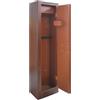 Armadio Portafucili Uniko 3 Posti Finitura Legno Con Tesoretto cm 25x20x145H