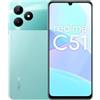 realme C51 6GB + 256GB Storage Upto 8GB Dynamic RAM,7.99 mm Stylish Glittery Design,5000mAh Battery 33W SUPERVOOC,Verde