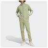 Adidas Basic 3 Stripes Tricot Tracksuit Verde XL / Regular Uomo