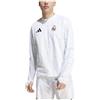 Adidas Real Madrid Warm 24/25 Pre Match Sweatshirt Bianco 3XL