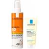 LA ROCHE POSAY KIT ANTHELIOS SPRAY INVISIBILE SPF50+ 200ML + LIPIKAR OLIO DETERGENTE AP+ 100 ML