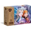 Clementoni - 27154 - Puzzle Play For Future - Disney Frozen 2-104 pezzi - materiali 100% riciclati - Made in Italy, puzzle bambini 6 anni+