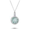 ALFIERI & ST. JOHN 925 Collana armonia con ametista verde
