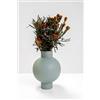 Intempora Vaso in ceramica, 26 cm, colore: Verde/Grigio