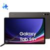 Samsung Galaxy Tab S9+ Tablet AI Android 12.4 Pollici Dynamic AMOLED 2X 5G RAM 12 GB 256 13 Graphite [SM-X816BZAAEUE]