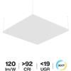 Pannello LED a Sospensione 60x60 42W CCT UGR19 con driver Philips Bianco Variabile CCT