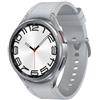 Samsung Galaxy Watch6 Classic silver 47mm LTE Rugged Sport Band grey M/L | nuovo |