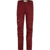 Fjällräven Fjallraven 89845-347 Karla PRO Zip-off Trousers W Pantaloni Sportivi Donna Bordeaux Red Taglia 38