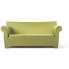 Kartell Bubble Club Divano Divanoletto, Polietilene colorato in Massa, Verde, 3 posti