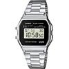 Casio vintage A158WEA-1EF Classico quadrante nero