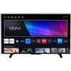 Toshiba Smart TV 50 Pollici 4K Ultra HD Display LED Vidaa Nero 50UV2363DA
