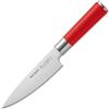 Dick F. Dick Red Spirit 81747152 Chef's Knife, Kitchen Knife (Knife with Blade 15 cm, X55CrMo14 Steel, Rustproof, 56° HRC), Red