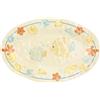 THUN, Vassoio Ovale in Melammina, Linea Mare da Amare, Casa e Cucina, Idea Regalo per la Cucina, 52 x 30 cm