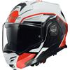 LS2 Casco FF901 ADVANT X METRYK 06 Bianco Rosso Opaco LS2 XL