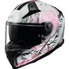 LS2 Casco FF811 VECTOR II DARFLO Bianco Rosa LS2 S