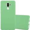 Cadorabo Custodia per Huawei MATE 9 in CANDY PASTELLO VERDE - Morbida Cover Protettiva Sottile di Silicone TPU con Bordo Protezione - Ultra Slim Case Antiurto Gel Back Bumper Guscio