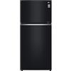 LG GTB744BMBED Frigorifero doppia porta, Classe E, 506L, Porte in vetro, Door Cooling,Nero