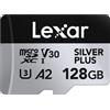 Lexar 128GB Microsdxc SILVER PLUS A2 V30