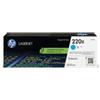 Hp - Toner originale LaserJet HP 220X - Ciano - W2201X - 5.500 pag (unità vendita 1 pz.)