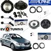 Alpine Kit 6 Casse Altoparlanti Alpine Sxe1750S+1725S ANT+POST per Fiat Croma dal 2005