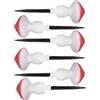 Generico Luci solari da giardino, 6 paletti ad energia solare, Lampada solare fungo, Luci fungo per esterni, Decorazione per funghi illuminatii, Fungo palo LED