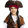 Funidelia | Cappello da Pirata Marrone per Bambina e Bambino Corsar, Bucaniere - Multicolore, Accessorio per Costume