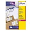 AVERY Etichette bianche per indirizzi AVERY Ultragrip™ 199,6x143,5 mm - 2 et/foglio stampanti laser - cf. 15 fogli L7168-15