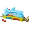 Mattel Disney Pixar Cars - Autolavaggio balena-sottomarino cambia colore plays